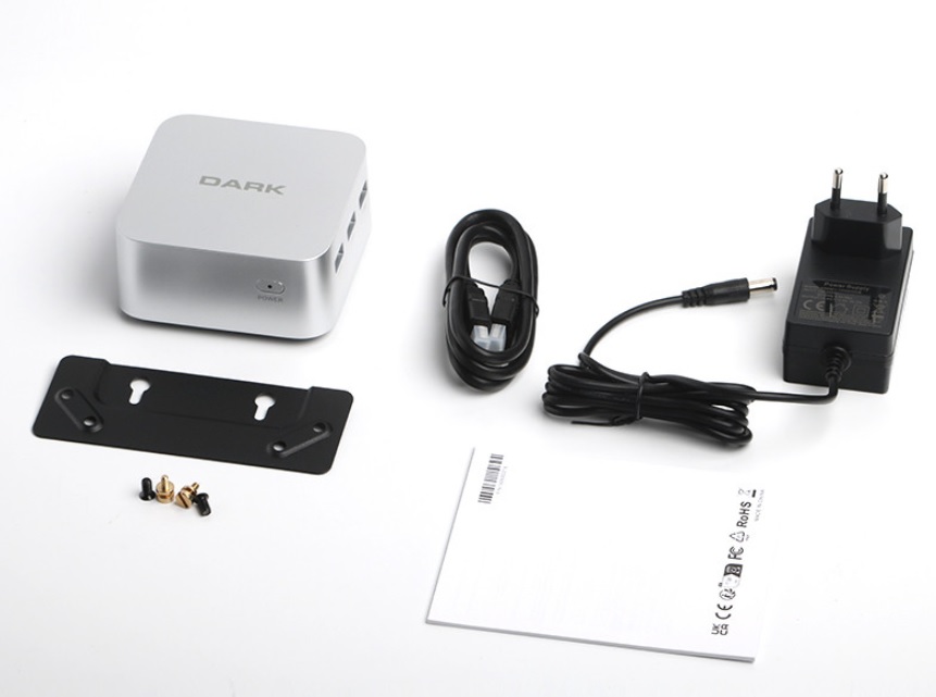 DARK DK-MPC-N150-G12 N150 12GB 256GB SSD W11P Gümüş Mini Bilgisayar