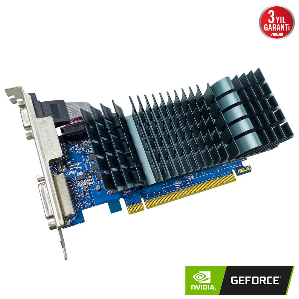 ASUS GT730-2GD3-BRK-EVO 2GB Geforce GT730 DDR3 64bit HDMI DVI VGA 16x Ekran Kartı