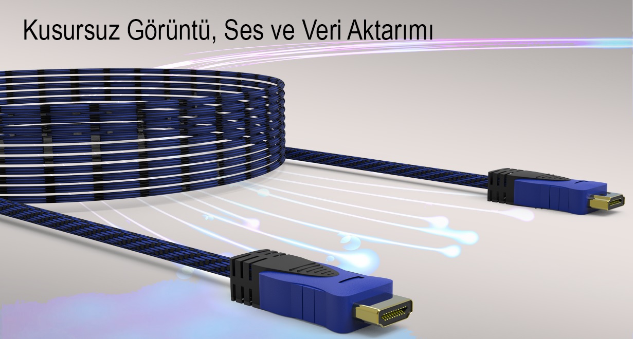 INCA IHK-20T 20 Mt 2.0V 4K& 2K & FULL HD HDMI Kablo - Resim 3