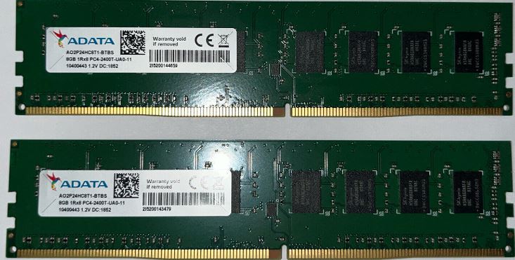 ADATA A02P24HC8T1-BTBS 8GB 2400Mhz DDR4 PC Bellek Bulk
