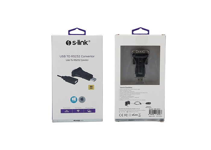 S-LINK SW-U612 Usb To RS232 (USB den Comport a çevirici)