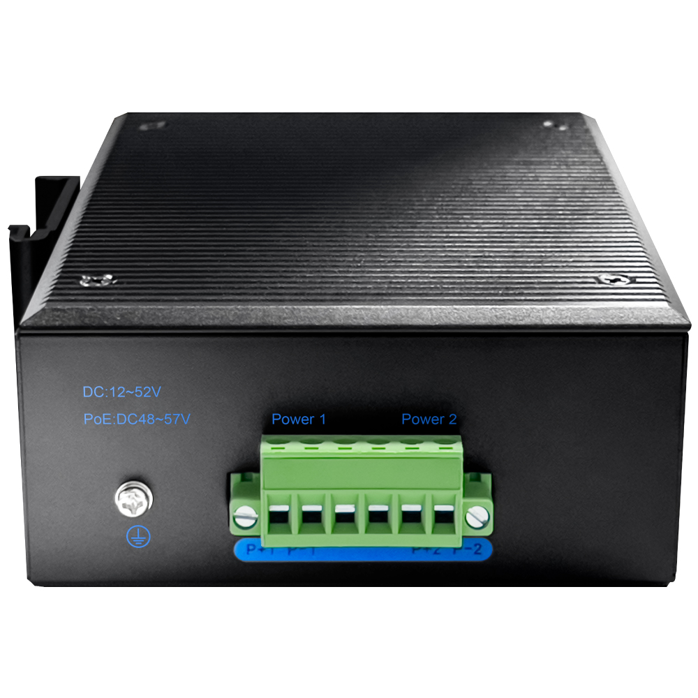 CUDY IG1004S2P 4 Port 10/100/1000 Yönetilemez 2 SFP (1GB) Endüstriyel Tip (-40°C+85°C) (4 Port Poe+) 120W Switch