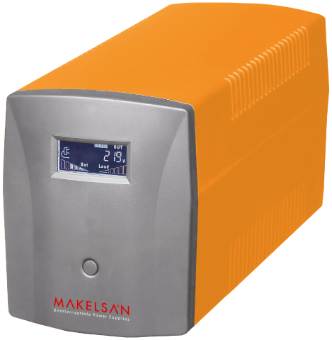 MAKELSAN LION 1500 VA (2x12V 9AH Akü ) Line Interactive 5/10 dk UPS ürün görseli
