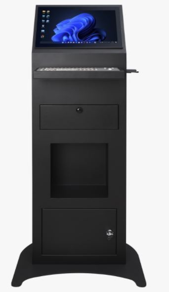 QUANMAX J 6412 8GB 256GB NVMe 18,5" Multi Dokunmatik Wi-Fİ Çekmeceli Endüstriyel Kiosk PC