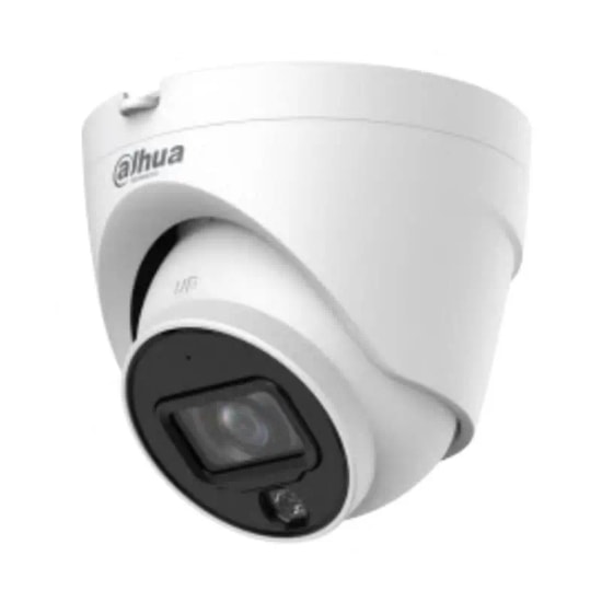 DAHUA HDW1230V-SA-0280B 1 / 2.8" CMOS 2MP 2.8mm POE Sesli Dome Starlight IP Güvenlik Kamera