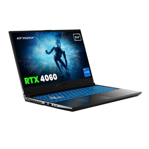 ERAZER Deputy P60i MD62749 i7-13620H 16GB 1TB SSD 8gb RTX4060 15.6" DOS Notebook