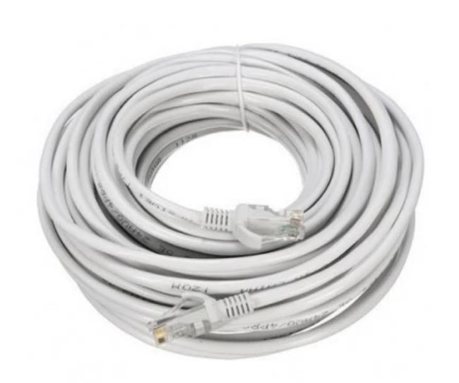 ODS 02R45R45C6UJ1W10A CAT6 UTP LSZH BAKIR 10 Metre Beyaz Patch Cord