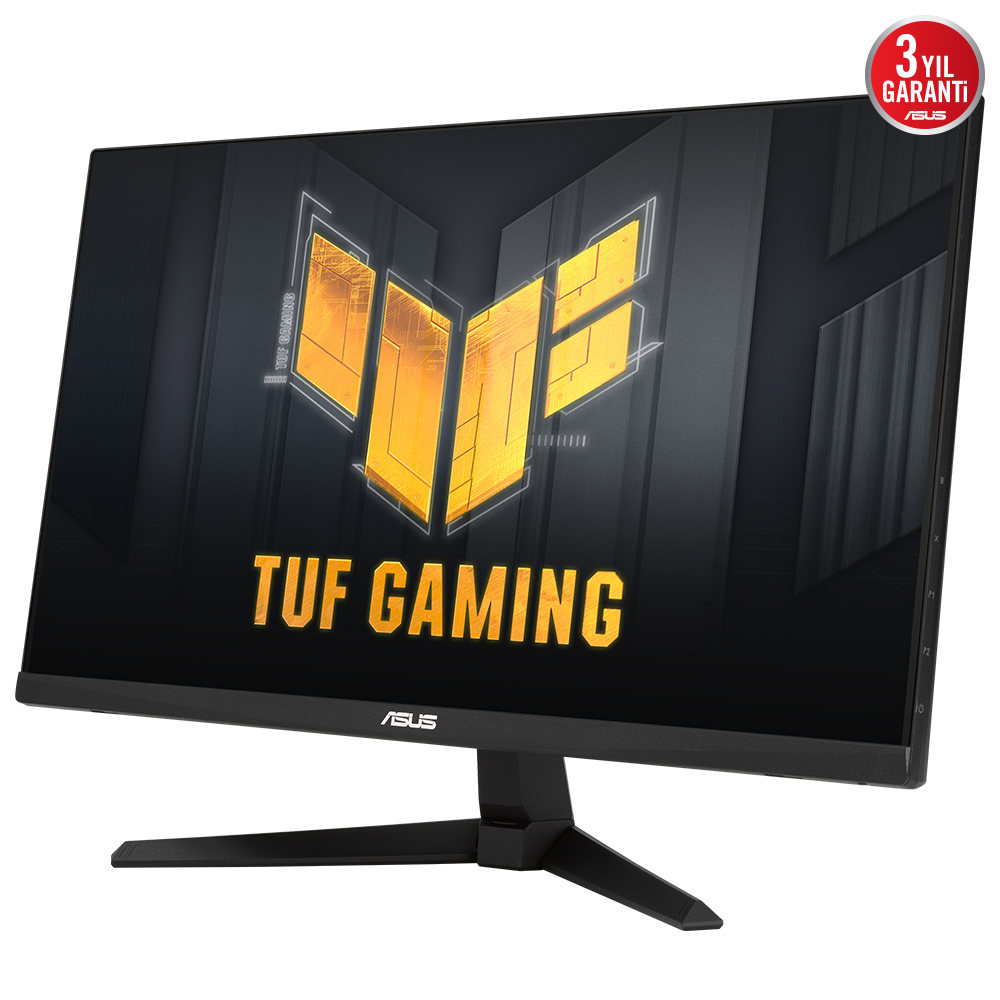 ASUS VG27AQ3A TUF Gaming 27" LED IPS 1ms 180Hz 2560x1440 QHD 2xHDMI DP Multimedya (Vesa) AMD Free. Pre. G-SYNC Siyah Mon