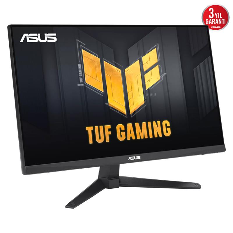 ASUS VG249QE5A TUF GAMING 23.8" LED IPS 1ms 146Hz 1920x1080 FullHD HDMI DP Multimedya (Vesa) ELMB Adap.Sync Siyah Monitö