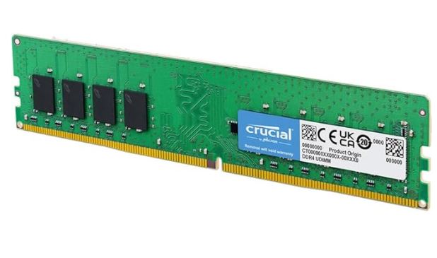 CRUCIAL CP16G4FRA32A,M8FF 16GB (Tek Parça) DDR4 3200Mhz PC Bellek Bulk
