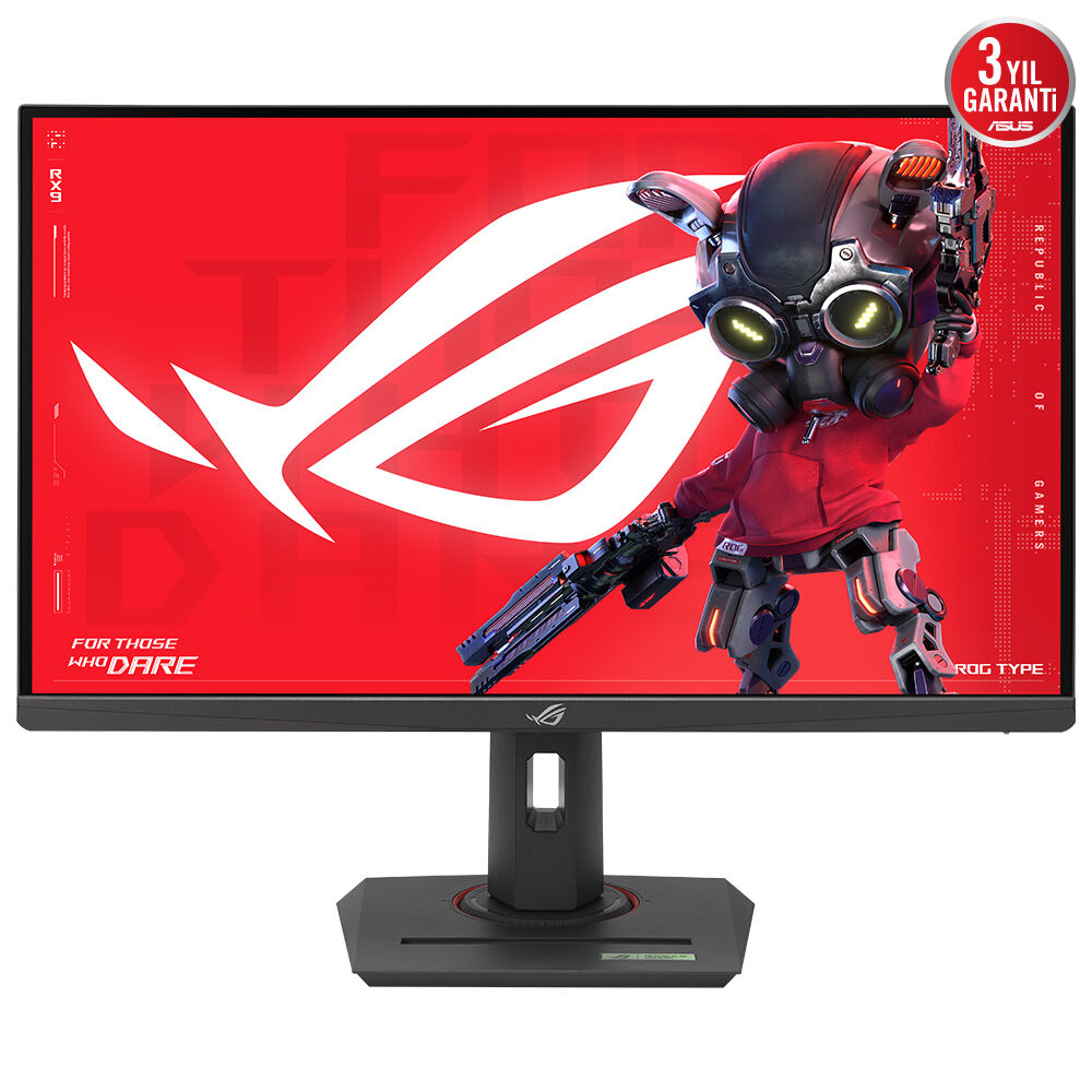 ASUS XG27ACG ROG STRIX GAMING 27" LED IPS 1ms 180Hz 2560x1440 WQHD 2K HDMI DP USB-C (Vesa) HDR400 Gsync AMD Free Siyah M