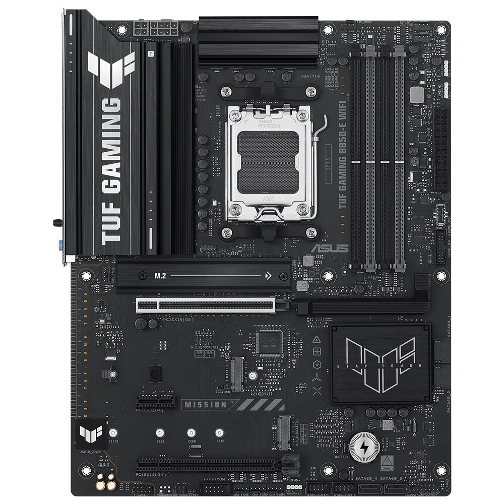 ASUS TUF GAMING B850-E WIFI B850 DDR5 (Vga Yok) GLan 2.5G ATX HD DP TYPE-C M2 WIFI BT AM5 AMD Anakart