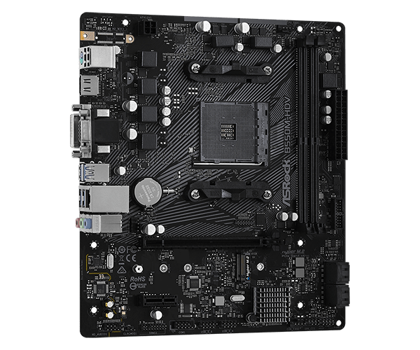 ASROCK B550M-HDV B550 DDR4 Vga GLan mATX HDMI DVI USB3 M2 AM4 AMD Anakart