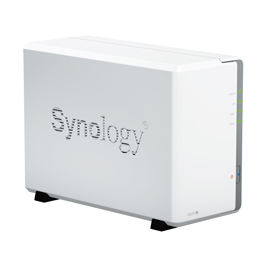 SYNOLOGY DS223J 2 X 3,5 SATA Destegi RAID(0-1) NAS Server