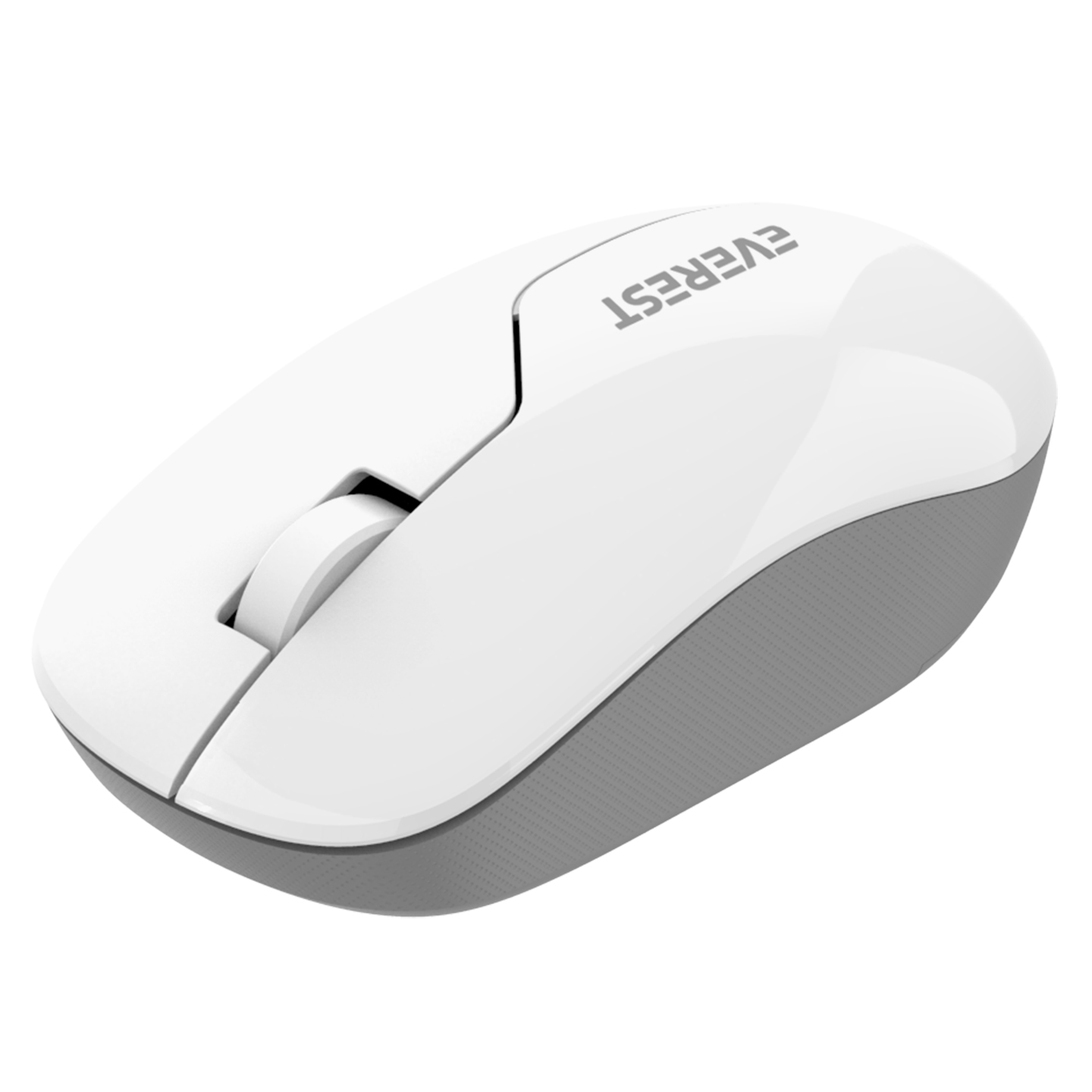 EVEREST SMW-973 USB Kablosuz 2.4Ghz Beyaz/Gri Mouse - Resim 4