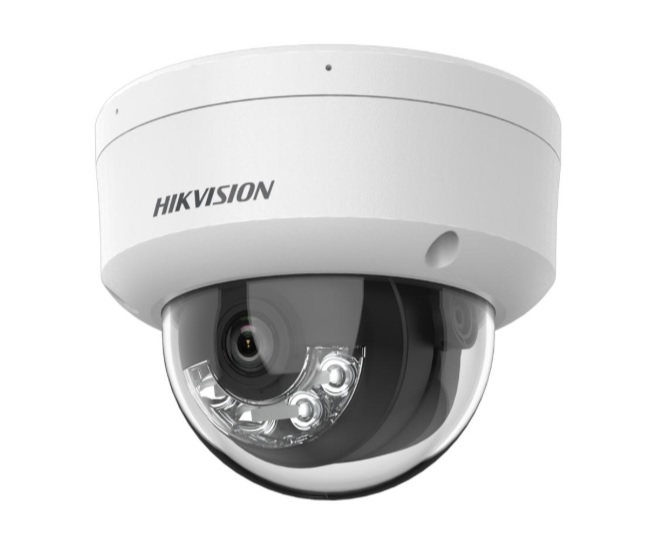 HIKVISION DS-2CD1141G2-LIUF 1/2.8"Cmos 4 MP 2.8mm Smart Hybrid Light POE Sesli Dome Smart Hybrid IP Güvenlik Kamera