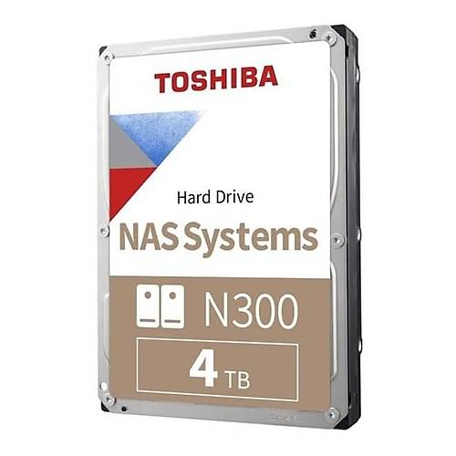 TOSHIBA MN10ADA400ES N300 3.5" 4TB 7200rpm 512MB Sata 7/24 NAS Harddisk