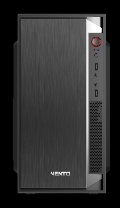 VENTO VS119S 350W Peak Siyah Mini Tower M-ATX Kasa