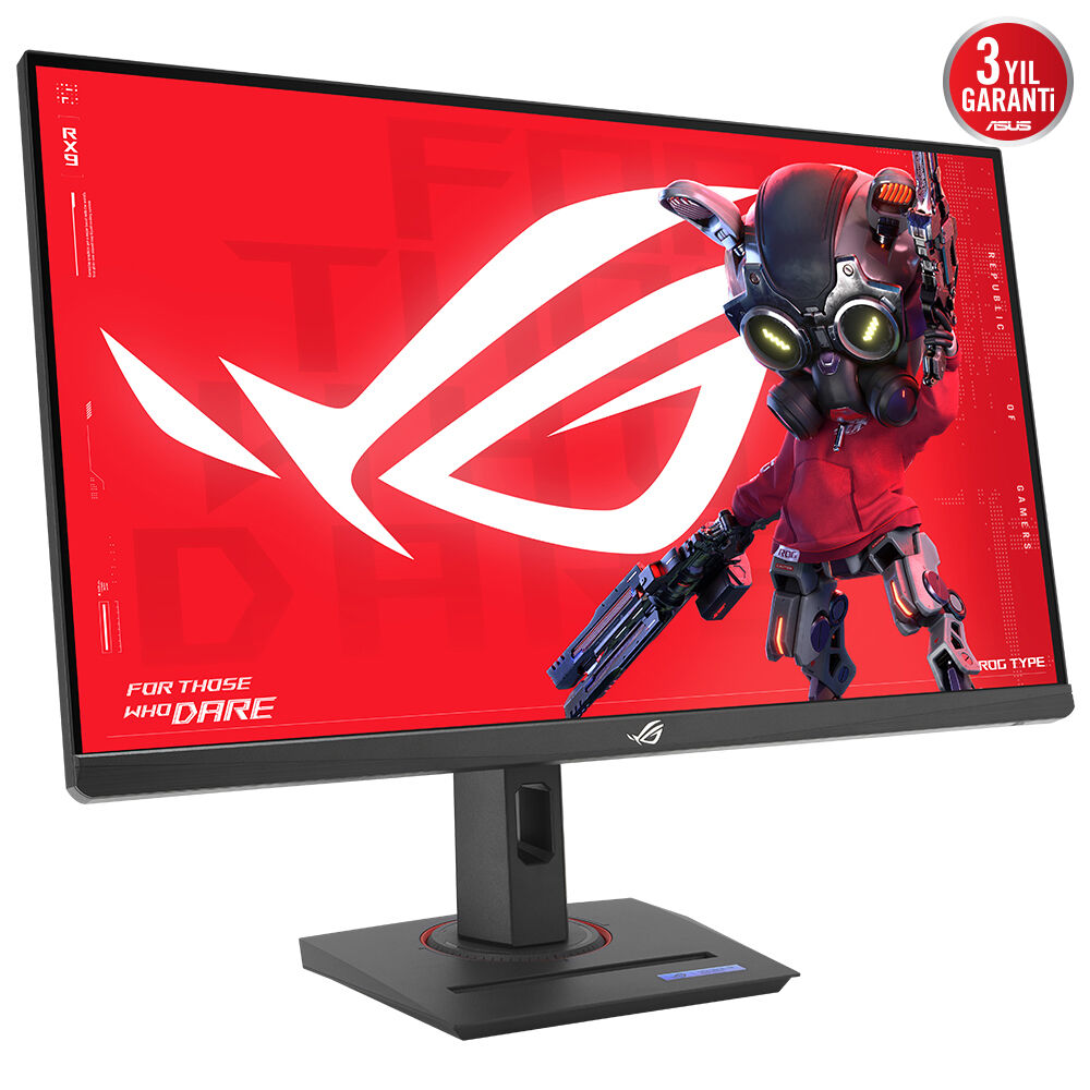 ASUS XG27ACG ROG STRIX GAMING 27" LED IPS 1ms 180Hz 2560x1440 WQHD 2K HDMI DP USB-C (Vesa) HDR400 Gsync AMD Free Siyah M