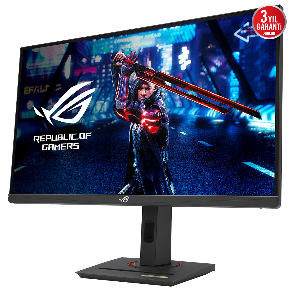 ASUS XG27ACS ROG STRIX GAMING 27" LED IPS 1ms 180Hz 2560x1440 WQHD 2K HDMI DP USB-C (Vesa) G-Sync HDR400 Siyah Monitör