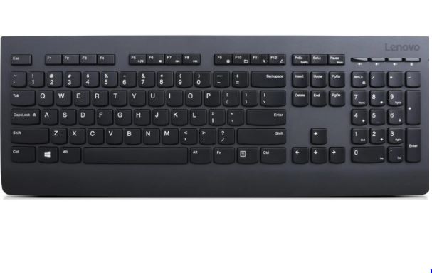 LENOVO 4X30H56842 Q Arapça Kablosuz Professional Siyah Klavye