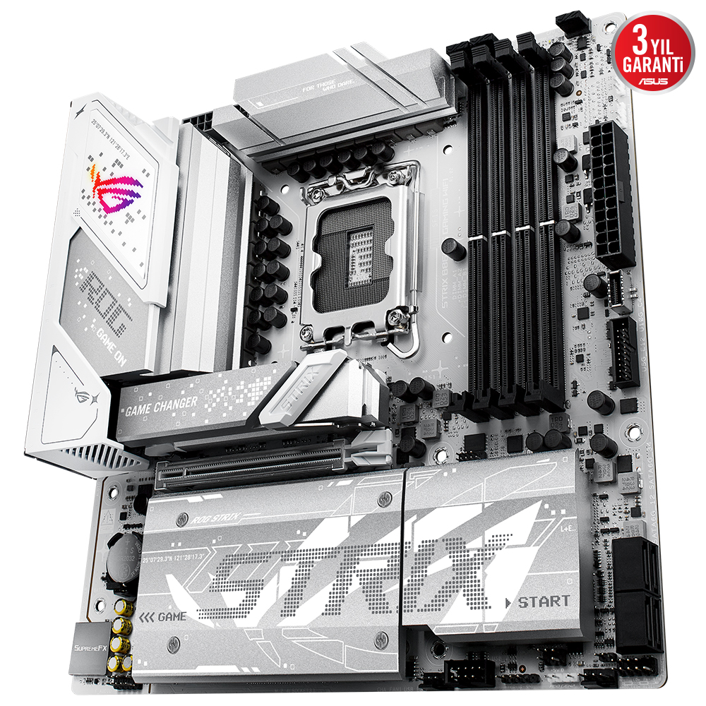 ASUS ROG STRIX B860-G GAMING WIFI B860 DDR5 (Vga Yok) GLan 2.5G ATX HD DP TYP-C WIFI BT OPT RGB 1851p Anakart