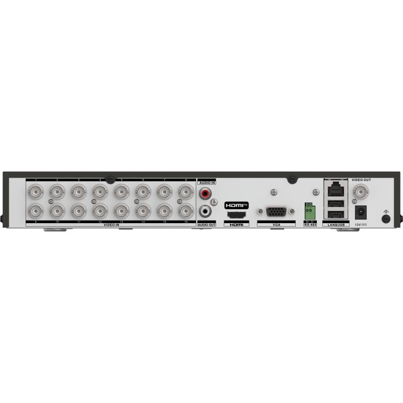 HIKVISION IDS-7216HQHI-M1/XT 16 Kanal 1 Giriş - 1 Çıkış 4MP 1 SATA x 10TB HD-TVI - AHD - Analog DVR