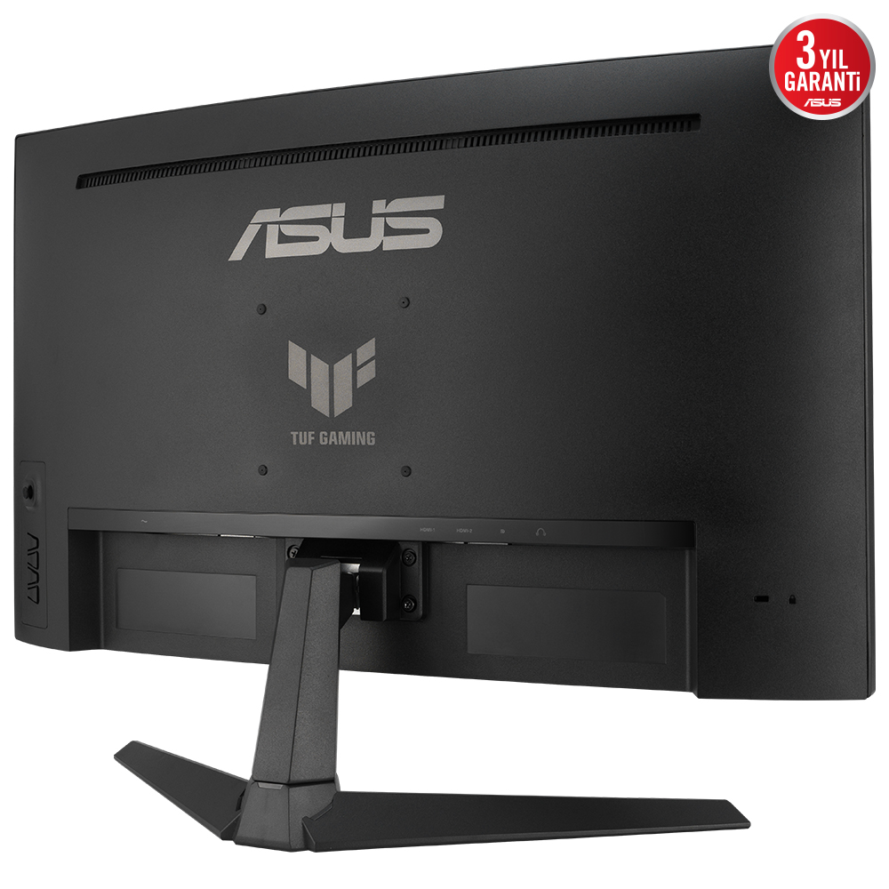 ASUS VG27VQ3B TUF GAMING 27" Curved (Kavisli) 1ms 180Hz 1920x1080 FullHD 2x HDMI 1xDP Multimedya (Vesa) ELMB SYNC, FreeS