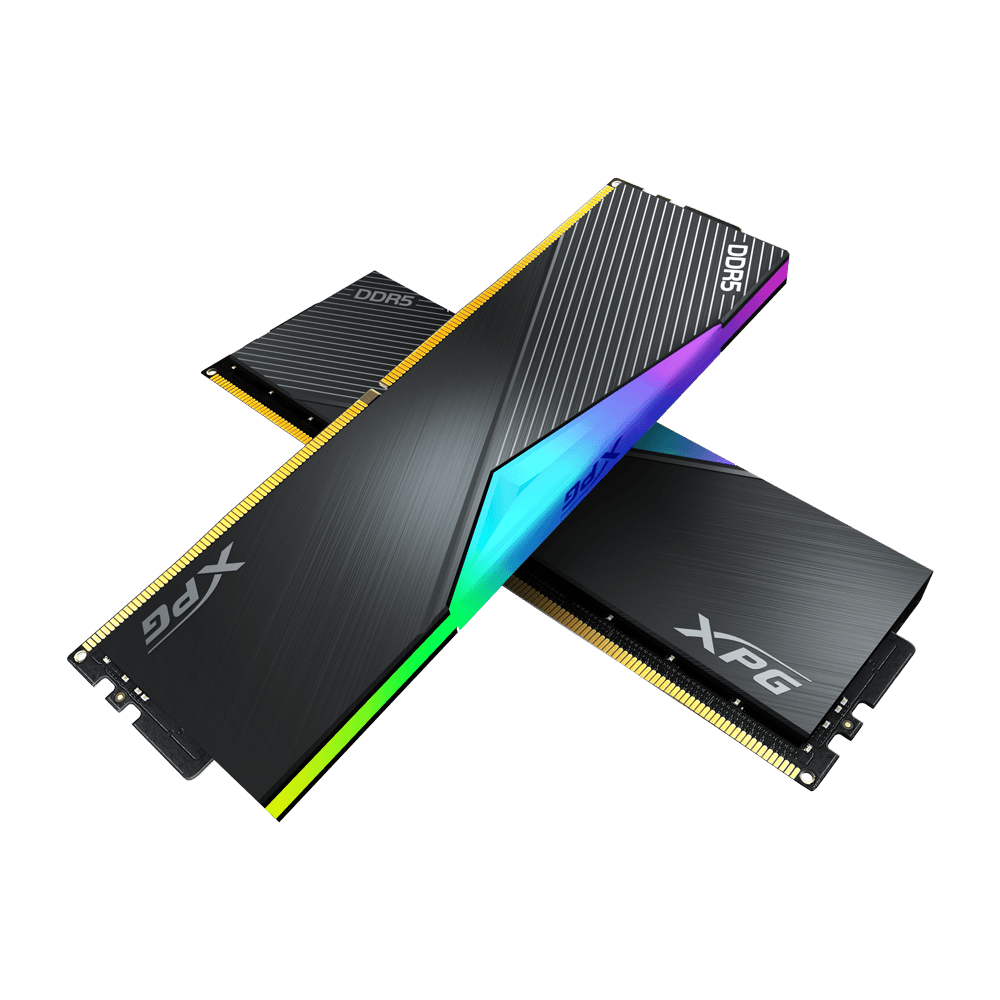 ADATA AX5U6400C3216G-DCLARBK 32GB (2x16) 6400Mhz DDR5 XPG LANCER RGB BLACK PC Bellek