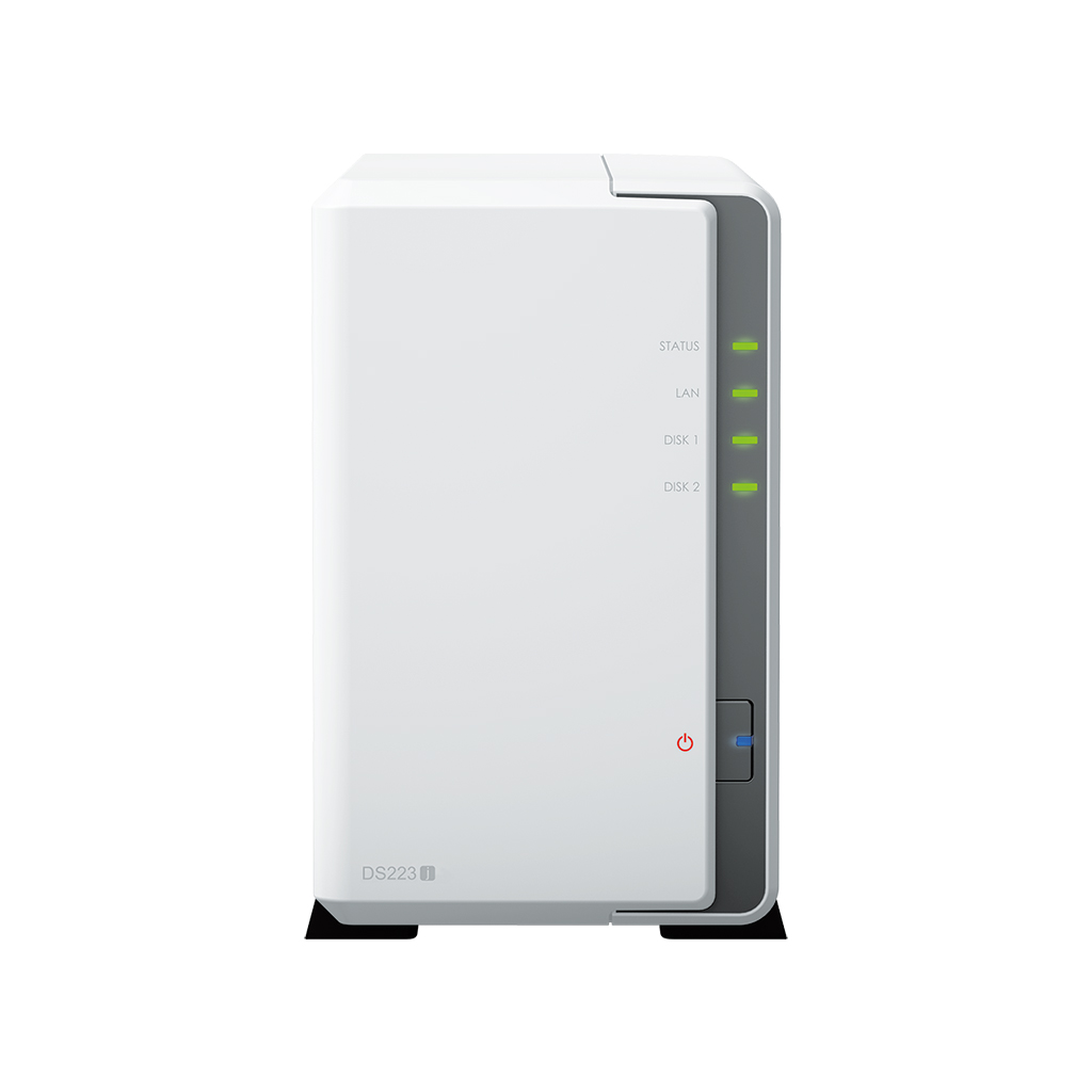 SYNOLOGY DS223J 2 X 3,5 SATA Destegi RAID(0-1) NAS Server