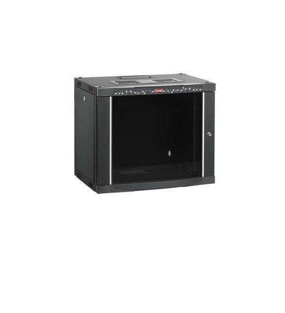 LANDE LN-PR12U6060-BL-121 12U 60x60 Dikili Tip Boş Kabinet SİYAH