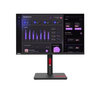 LENOVO 63CFMATXTK T24i-30 23.8" LED IPS 4ms 60Hz 1920x1080 FullHD VGA HDMI DP (VESA) Siyah Monitör
