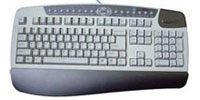 A4 TECH KB-8/Q Q Türkçe PS2 Multimedya Beyaz-Gümüş Klavye