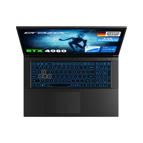 ERAZER Defender P50i MD62643 i7-12650H 16GB 1TB SSD 8gb RTX4060 17.3" W11H Notebook