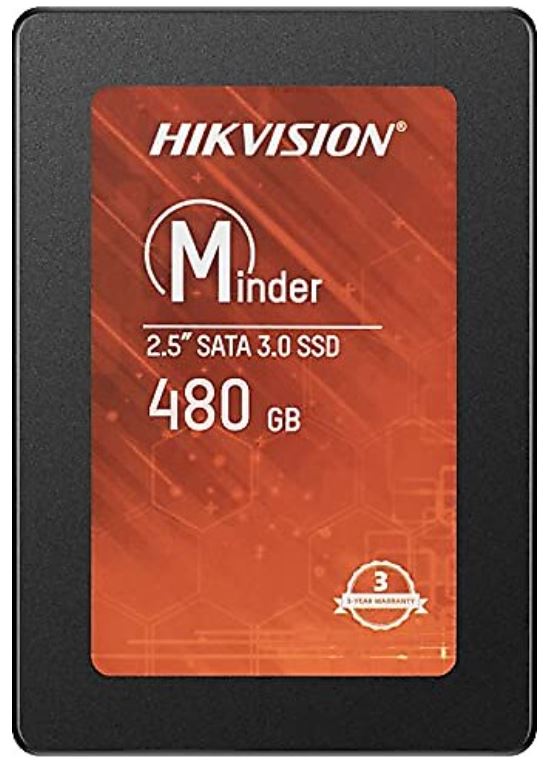 HIKVISION HS-SSD-MINDER(S)/480G MINDER(S) 2.5" 480GB (550/470MB/s) SATA SSD Disk