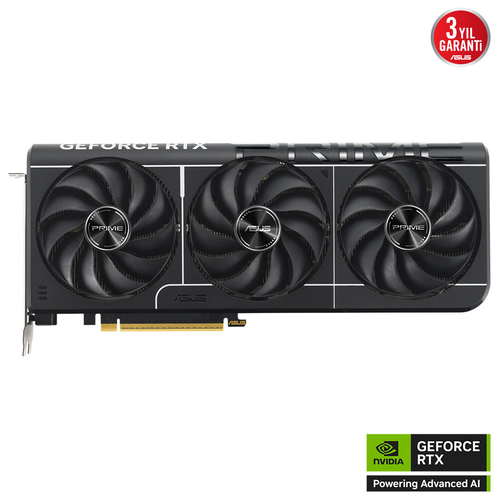 ASUS PRIME-RTX5070TI-16G 16GB Geforce RTX5070Ti GDDR7 256bit 2xHDMI 3xDP 16x Ekran Kartı (ARGB)