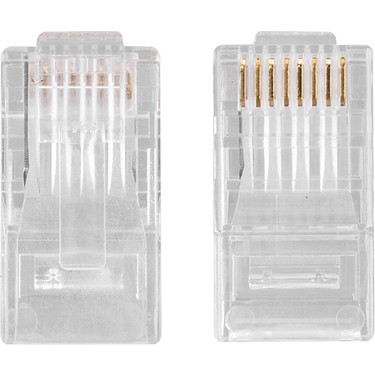 S-LINK SL-RJ460 CAT6 UTP Konnektör 100 lü paket