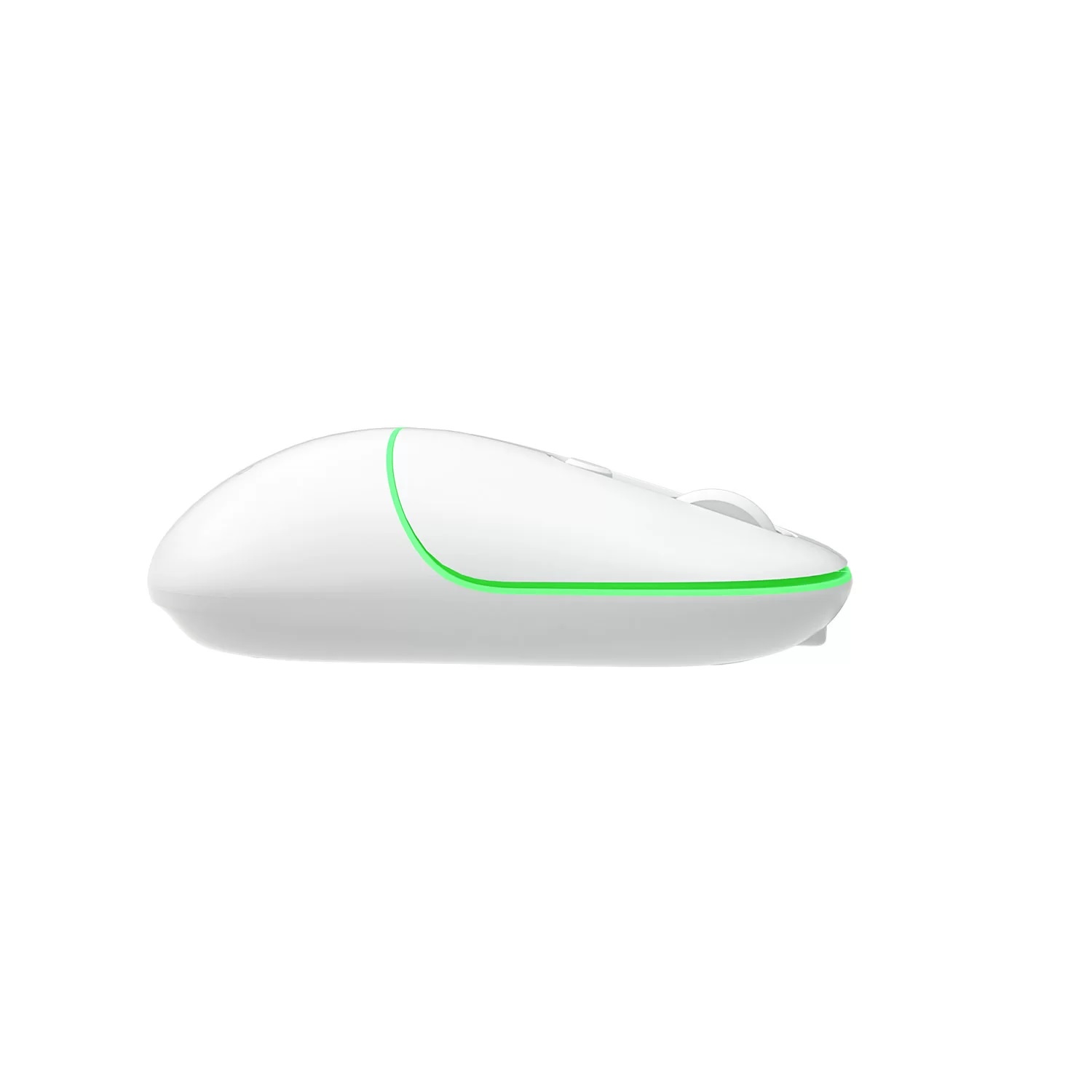 LENOVO LECOO WS210 WiFi+ Bluetooth Kablosuz 2.4Ghz Beyaz 4 Tuşlu Şarjlı Sessiz Kompakt Mouse