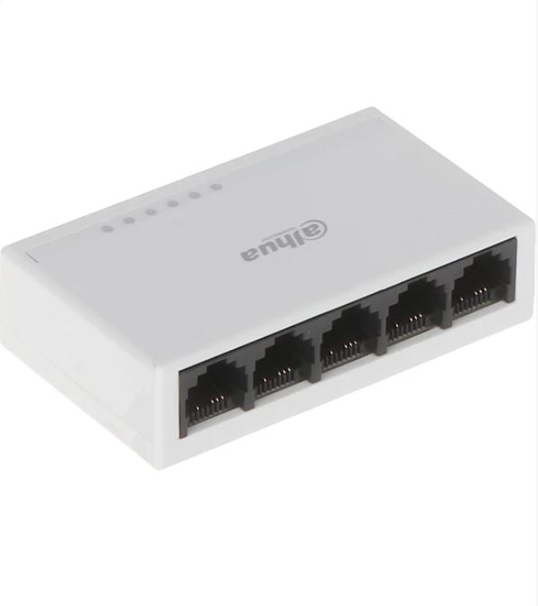 DAHUA PFS3005-5ET-L 5 Port 10/100 Yönetilemez Plastik Kasa