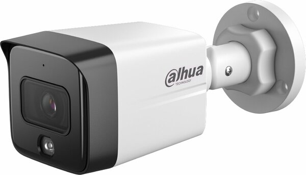 DAHUA HFW1431TC1-SA-0360B-S6 1/27" CMOS 4MP 3.6 mm POE Sesli Bullet Starlight IP Güvenlik Kamera