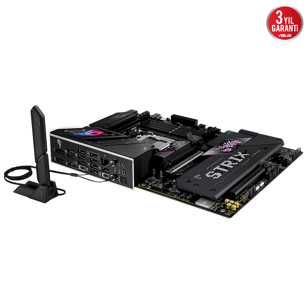 ASUS ROG STRIX B850-E GAMING WIFI B850 DDR5 (Vga Yok) GLan 5GB ATX HD DP TYP-C OPTİK M2 RGB AM5 AMD Anakart