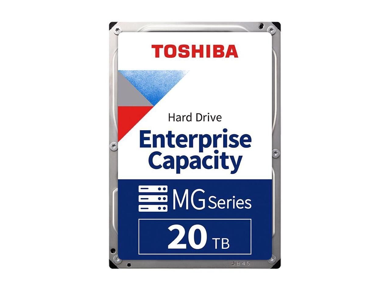TOSHIBA MG10ACA20TE MG Series 3.5" 20TB 7200rpm 512MB SATA Enterprise 7/24 Harddisk