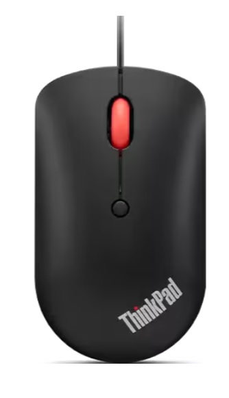 LENOVO 4Y51D20850 USB-C Kablolu 1600-2400dpi siyah ThinkPad Compact Mouse