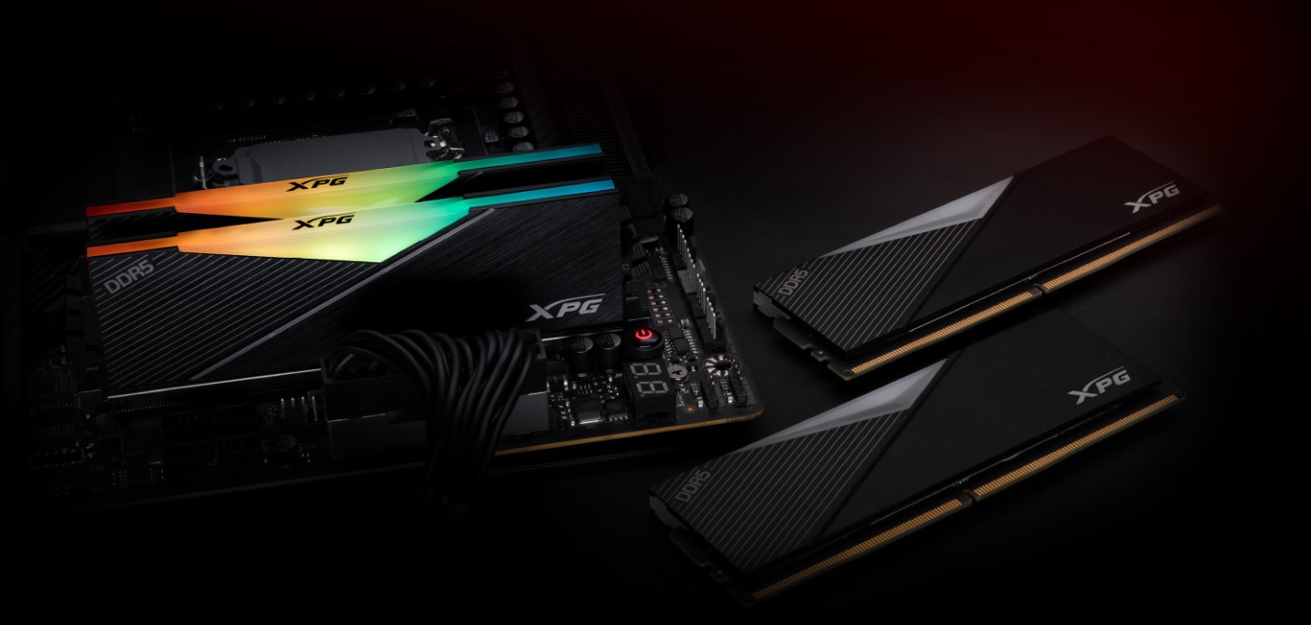 ADATA AX5U6400C3216G-DCLARBK 32GB (2x16) 6400Mhz DDR5 XPG LANCER RGB BLACK PC Bellek