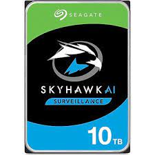 SEAGATE ST10000VE001 SKYHAWK AI 3.5" 10TB 7200rpm 256mb SATA (TR Seagate Garantili) 7/24 Harddisk