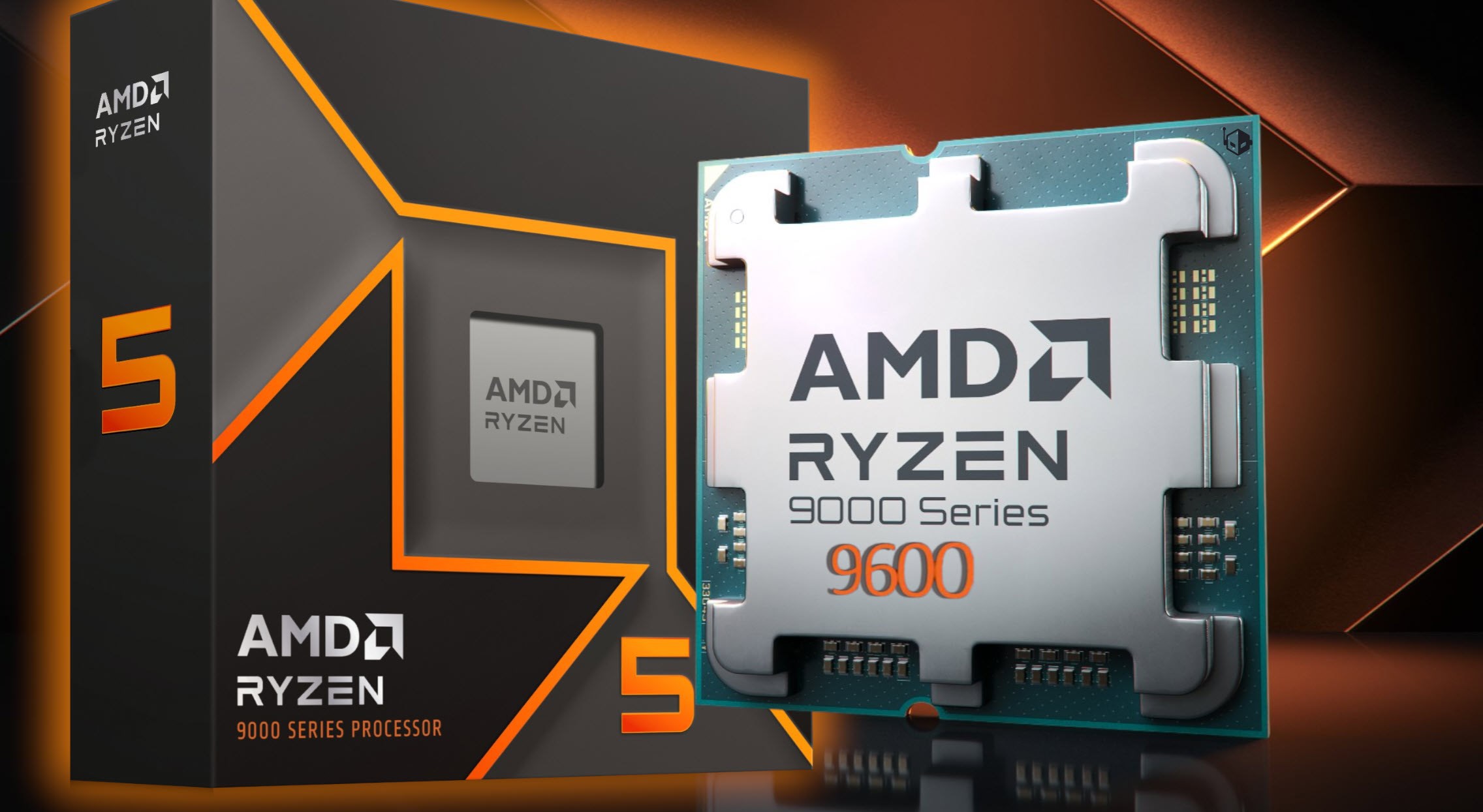 AMD Ryzen 5 9600X (6 Çekirdek) Up to 5.4 GHz 32mb AM5 İşlemci Tray (Fansız)