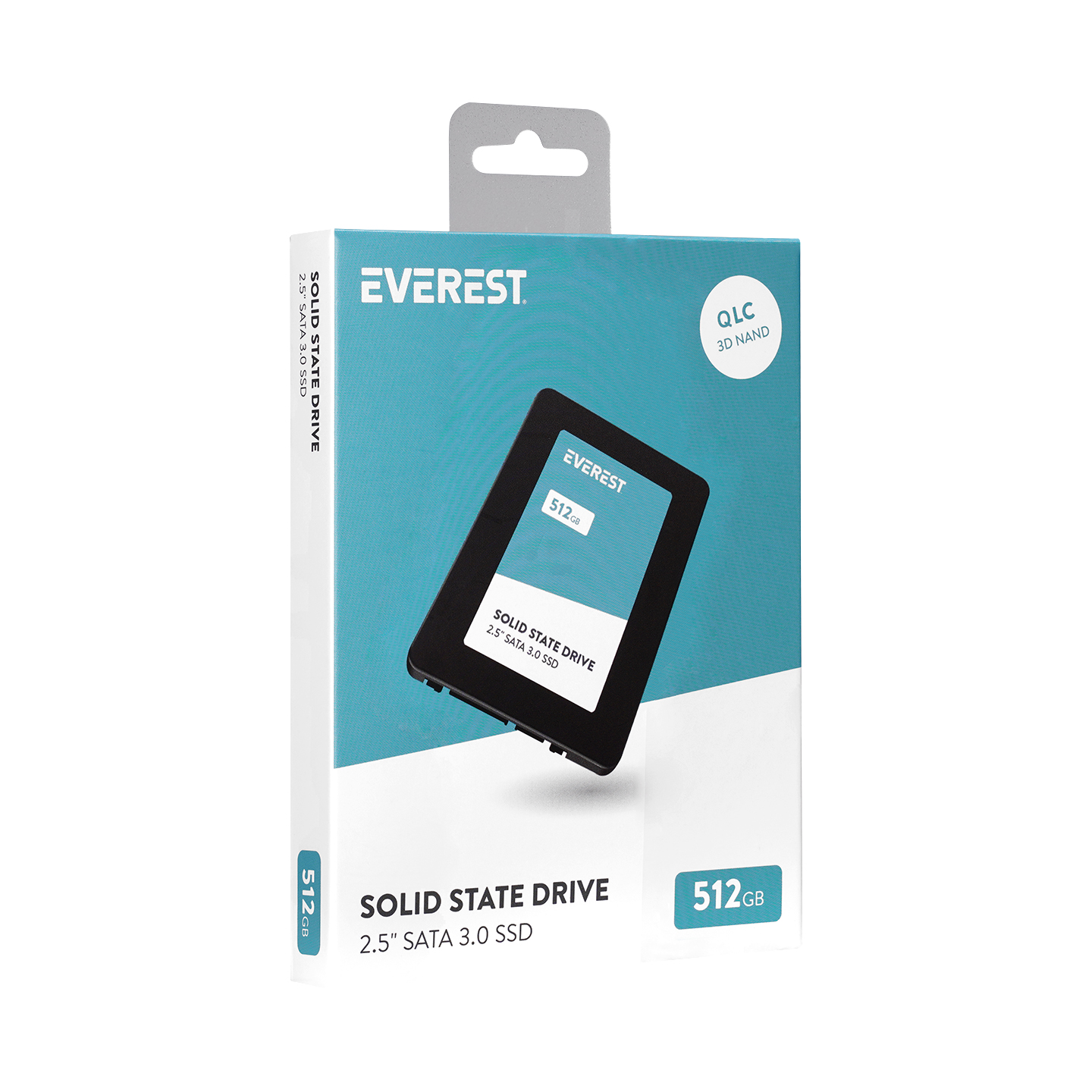 EVEREST ES512A 2.5" 512GB (550/460MB/s) SATA (3D NAND) SSD Disk - Resim 2