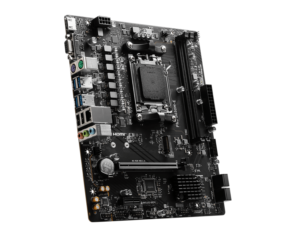 MSI PRO B650M-E B650 DDR5 (Vga Yok) GLan mATX HDMI M2 AM5 AMD Anakart