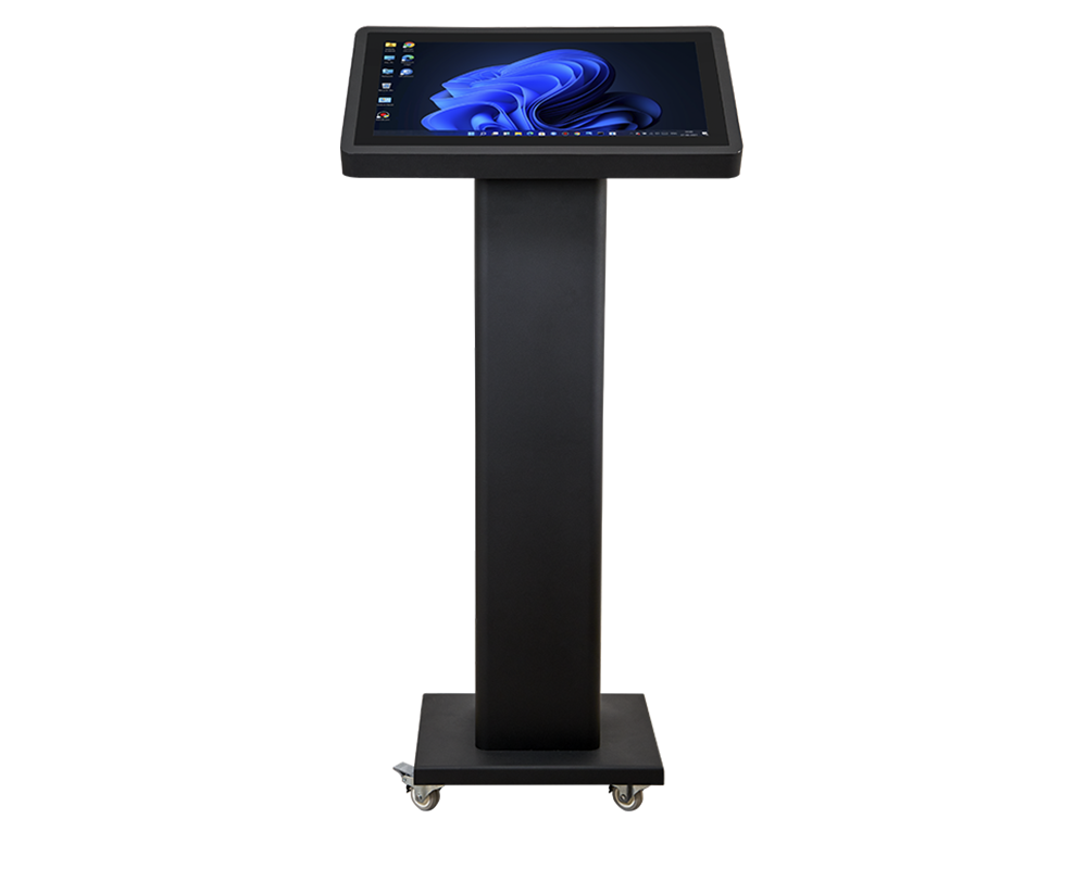 ZENYO KSK-1850 J 6412 8GB DDR4 256GB NVMe 18,5" Multi Dokunmatik Wi-Fi 2D Okuyucu 80MM YAZICI Dikey Endüstriyel Kiosk PC