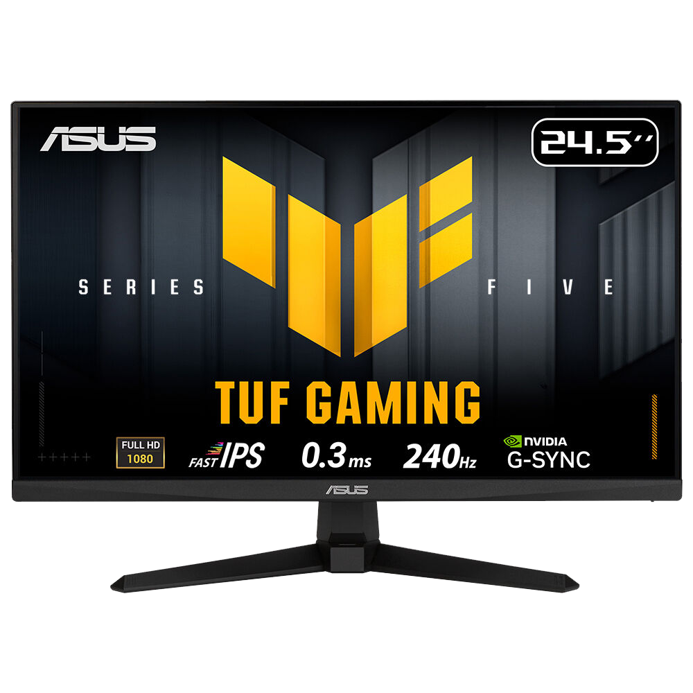 ASUS VG259QM5A TUF GAMING 24.5" LED IPS 0.3ms 240Hz 1920x1080 FullHD 2x HDMI 1xDP Multimedya (Vesa)FreePre Sync G-SYNC S